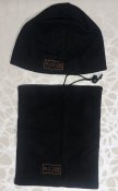 Флісовий комплект баф + шапка 5.11 - Black (3 шт.)