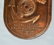 Плакетка вереанского союза офицеров “Kriegsmarine1941-1944”
