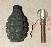 ММГ Ф-1 с запалом Кавешникова и пробкой