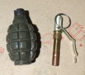 ММГ Ф-1 с запалом Кавешникова и пробкой