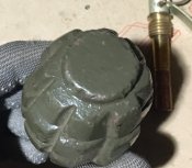 ММГ Ф-1 с запалом Кавешникова и пробкой