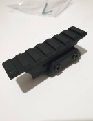 Быстросъемная планка пикатини для установки коллиматорных прицелов на АКСУ.