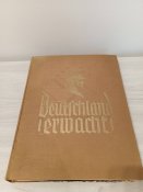 Альбом Книга "Deutschland erwacht" III Рейх Оригинал Подлинник