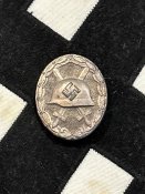 Знак "За ранение 1939" в серебре. Клеймо 30.