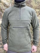 Флисовая кофта Tactic анорак флисовый кенгурушка Олива размер S (anorak-s)