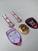 Шеврони, пагони, жетон