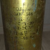 Гильза 152 мм. / латунь