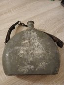 2Ф# Фляга старовинна виробництва Франціі у відмінному стані