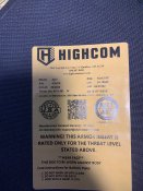 Бронеплита HighCom Guardian 4s17, Level IV Stand Alone, 25 см x 30 см