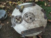 Складові ракети Земледелие з ПОМ-3 Медальйон