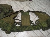 Комплект 6Ш112 жилет с подсумками и патрульный ранец с сухаркой и лопаткой