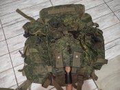 Комплект 6Ш112 жилет с подсумками и патрульный ранец с сухаркой и лопаткой
