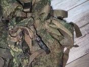 Комплект 6Ш112 жилет с подсумками и патрульный ранец с сухаркой и лопаткой