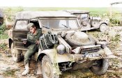 Автомобиль фельджандармерии вермахта с...
