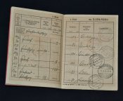Германия, Третий Рейх, сберегательная книжка почты, 1940 гг.