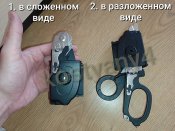 Тактические ножницы парамедика (качественный рабочий аналог "Leatherman Raptor") + чехол (кофр)