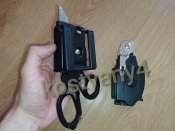 Тактические ножницы парамедика (качественный рабочий аналог "Leatherman Raptor") + чехол (кофр)