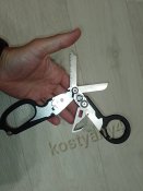 Тактические ножницы парамедика (качественный рабочий аналог "Leatherman Raptor") + чехол (кофр)