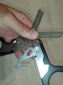 Тактические ножницы парамедика (качественный рабочий аналог "Leatherman Raptor") + чехол (кофр)
