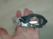Тактические ножницы парамедика (качественный рабочий аналог "Leatherman Raptor") + чехол (кофр)