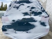 Маскувальний автомобільний чохол для позашляховиків "Зима"
