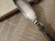 2Ф# Ніж старовинний для масла посрібленний виробництва Франціі