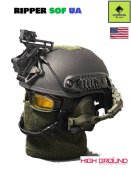 Бойовий захистний комплекс (шолом) "RIPPER SOF UA"/ OnlyHelmets est. 2024/ #13