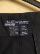 Брюки 5.11 Tactical Taclite TDU Pants, Black. Р-р Large.