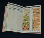 Членская книжка "DAF" «Немецкий рабочий фронт» с марками