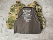 M-Tac плечевая защита с пакетами 1А для Cuirass QRS Multicam