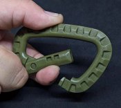 Карабін Tactic навантаження до 90 кг Зелений (carbine-olive)
