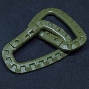 Карабін Tactic навантаження до 90 кг Зелений (carbine-olive)