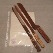 Три хлеборезных ножа с в/ч 36981 Школьный аэродром