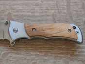 Туристичний розкладний кишеньковий ніж Browning Скіф 16см з кліпсою