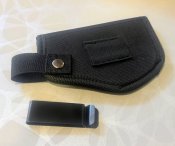 Універсальна двостороння поясна кобура скритого носіння - Black