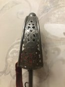 Палаш офицерский  Швейцария обр.1867 года с темляком.Оригинал
