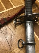 Палаш офицерский  Швейцария обр.1867 года с темляком.Оригинал