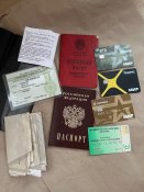 Паспорт воєннік картки орка з курська