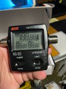 Вимірювач потужності NISSEI RS-50 VHF/UHF + коаксіальне навантаження (Термінатор) 50 Ом, UHF-Male (PL259), 50 Вт 1GHz