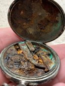 Карманные часы с немецких позиций
