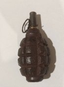 Лимонка с запалом Ковешникова ( макет)
