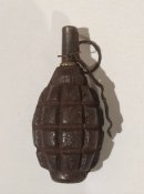 Лимонка с запалом Ковешникова ( макет)