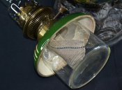 Настольная керосиновая лампа.