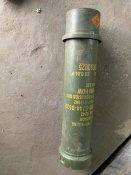 Тубус порохових зарядів M119A2 (M777)