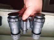 Прилад нічного бачення BinoNV Micron-D AE Gen 3 Green Phosphor
