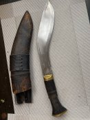 Ніж Кукрі зроблений в Непалі