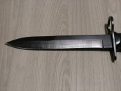 Американський армійський штик-ніж М7 Bayonet Mil-tec до гвинтівки М16 30см,чорний,піхви пластик