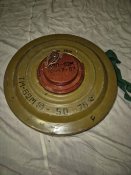 Мина ТМ 62 М  со взрывателем МВП 62М. Макет. (1 шт.)