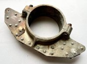 Обломок сбитого вертолета Ми-24П