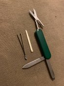 Ніж Victorinox Classic, б/в (зелений)